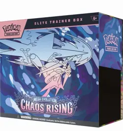 Pokemon Chaos Rising Elite Trainer Box Factory Sealed ETB - Image 1