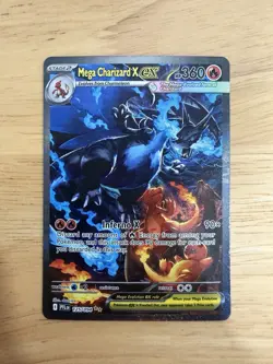 Pokemon TCG Phantasmal Flames Mega Charizard X ex 125/094 SIR Canadian Seller - Image 1