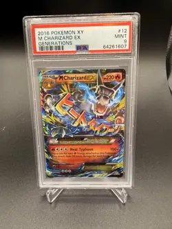 2016 Pokemon M Charizard EX 12/83 Generations Ultra Rare Holo - PSA 9 - Image 1