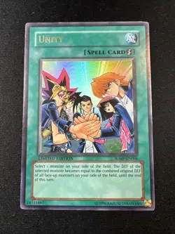 Yu-Gi-Oh! Unity (LP/MP) JUMP-EN006 Limited Edition Shonen Jump Promo Ultra Rare - Image 1