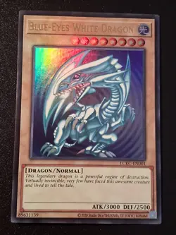 Yu-Gi-Oh Blue Eyes White Dragon LCKC Reprint Ultra (SDK Art) Pack Fresh - Image 1
