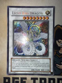 Light End Dragon - RGBT-EN091 - Secret Rare Unlimited Yugioh LP - Image 2