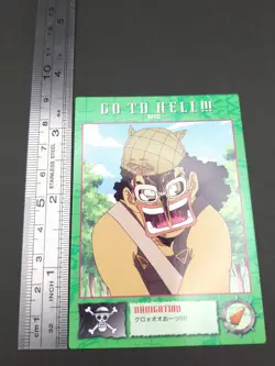 Usopp #22 One Piece Carddass Masters Card 2000 Bandai Japanese TCG CCG JUMP B1 - Image 4