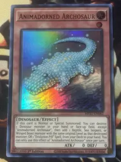 Yugioh: Animadorned Archosaur - MP21-EN062 - Ultra Rare - 1st Edition NM - Image 1