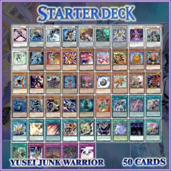 YUSEI JUNK WARRIOR STARTER DECK 50 | SYNCHRON SPEEDER EXTREME STARDUST YuGiOh🔥 - Image 2