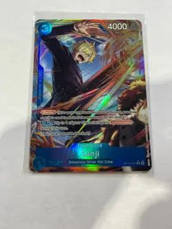 Sanji OP15-047 Rare Alt Art One Piece Card Game ENGLISH NM - Image 1