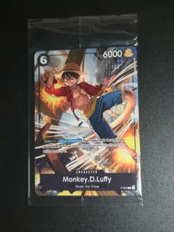 One Piece TCG - Promo - Monkey D. Luffy P-035 - Sealed - English - Image 1
