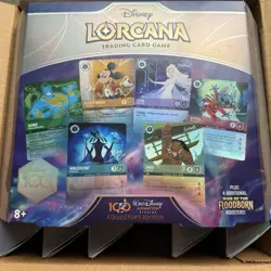 6x Lorcana Rise of the Floodborn Disney D100 Collector's Edition Gift Set - NEW! - Image 1