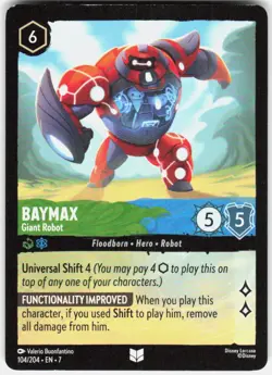 Baymax Giant Robot 104/204 Archazia's Island Disney Lorcana - Image 1