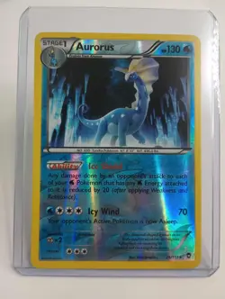 Aurorus 26/111 XY Furious Fists Rare Reverse Holo Pokemon TCG Card - Image 1