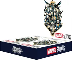 Weiss Schwarz MARVEL Vol.3 Marvel Studios Booster Box x 5 [1st edition] Sealed - Image 2
