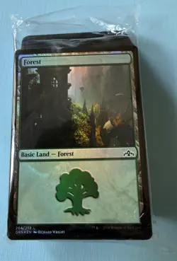 MTG: Guilds of Ravnica: 80-card basic land pack (75 basic lands and 5 foil basic - Image 1