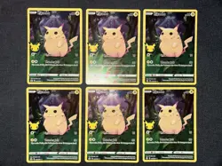 Pokemon Cards - x6 Pikachu 005/025 Holo Celebrations 25th - English - Image 2