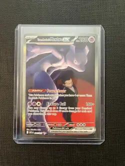 Team Rocket's Mewtwo ex 281/217 SIR Ascended Heroes Holo Pokemon Card NM-MINT - Image 1