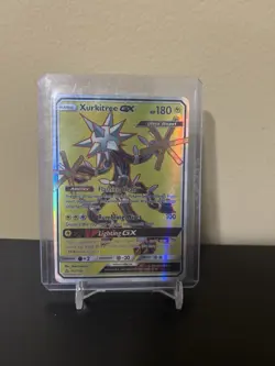 Xurkitree GX (Full Art) 142/156 SM - Ultra Prism Ultra Rare Holo Pokemon Card - Image 1
