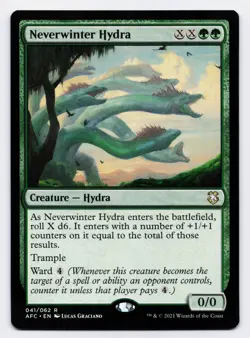Neverwinter Hydra [041/062] AFC Rare non-Foil [MTG Card English] - Image 1