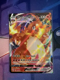 Charizard VMAX Darkness Ablaze Holo Card 020/189 Mint Condition - Image 1