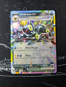 Umbreon EX 60/131 Double Rare Prismatic Evolutions Card NM Pokemon TCG - Image 1
