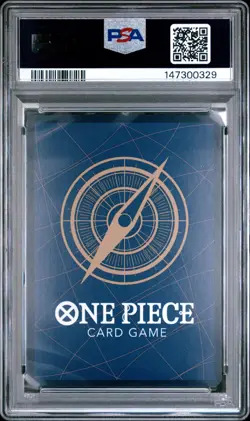One Piece Card Monkey D. Luffy P-037 1ST Anniversary PTCP ENG PSA 10 GEM MINT - Image 2