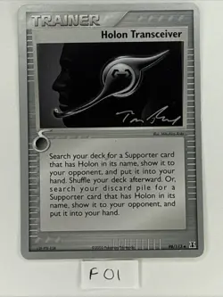 Pokemon 2007 World Championships Holon Transceiver 98/113 Card Tom Roos - Image 1