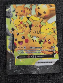 Pikachu V-Union SWSH141 SWSH: Sword & Shield Promo Cards Holo - Image 1