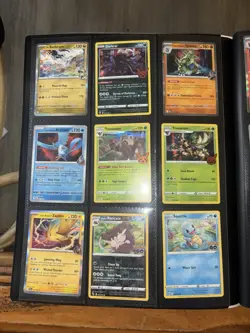 Stamped Pokemon Cards, Binder, 130 Cards, Holos,Celebrations /pokemon Go/& More - Image 2