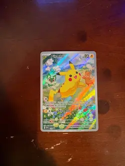 Pikachu 088 Sv: Scarlet & Violet Promo Cards Holo pokemon single card near mint - Image 1