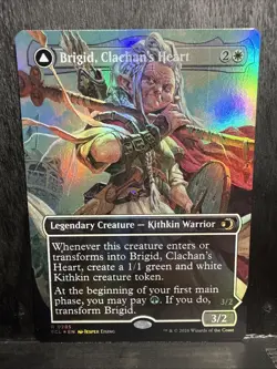 Brigid, Clachan's Heart (Borderless) Lorwyn Eclipsed Foil - Image 1