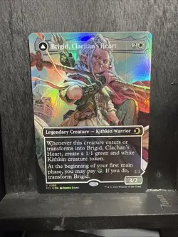 Brigid, Clachan's Heart (Borderless) Lorwyn Eclipsed Foil - Image 2
