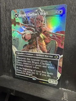 Brigid, Clachan's Heart (Borderless) Lorwyn Eclipsed Foil - Image 3