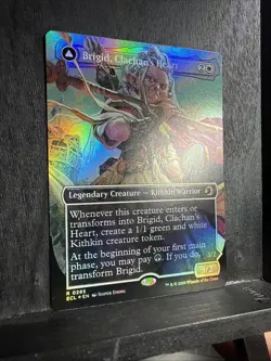 Brigid, Clachan's Heart (Borderless) Lorwyn Eclipsed Foil - Image 4