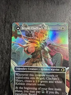 Brigid, Clachan's Heart (Borderless) Lorwyn Eclipsed Foil - Image 5