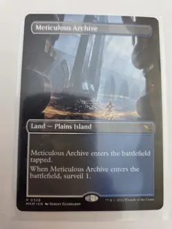 mtg, Meticulous Archive (Borderless) Murders at Karlov Manor Regular NM - Image 1