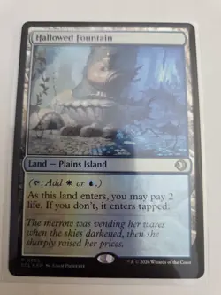 MTG, Hallowed Fountain Lorwyn Eclipsed Foil NM - Image 1