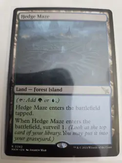 mtg, Hedge Maze Murders at Karlov Manor Regular NM - Image 1
