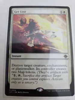 mtg, Get Lost The Lost Caverns of Ixalan Regular NM - Image 1