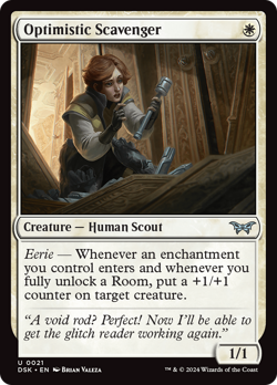 Optimistic Scavenger 21 DSK Duskmourn: House of Horror MTG Magic NM - Image 1