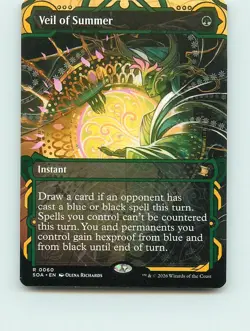 Veil of Summer - R60 - MTG - Secrets of Strixhaven: Mystical Archives (SOA) - Image 1