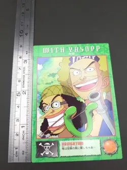Usopp Yasopp #20 One Piece Carddass Masters Card 2000 Bandai Japanese TCG B1 - Image 4