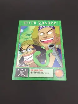 Usopp Yasopp #20 One Piece Carddass Masters Card 2000 Bandai Japanese TCG B1 - Image 5