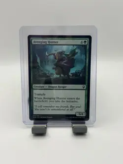 MTG, Avenging Hunter 215 Battle for Baldur's Gate Regular - Image 1