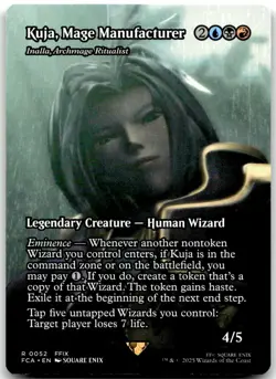 MTG Kuja, Mage Manufacturer - Inalla, Archmage Ritualist FINAL FANTASY: Through - Image 1