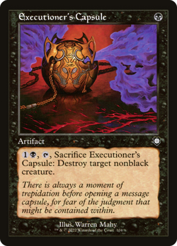 Executioner's Capsule 104 Near Mint BRC Commander: The Brothers' War MTG Magic - Image 1