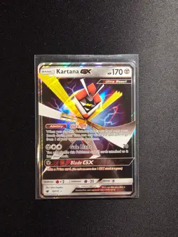Kartana GX 70/111 / Ultra Rare Crimson Invasion NM Pokemon Card - Image 1