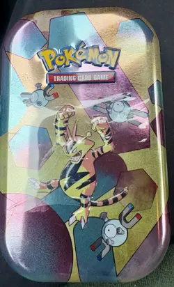 Pokemon TCG Scarlet & Violet 151 Mini Tin Electabuzz Magnemite Sealed - Image 1