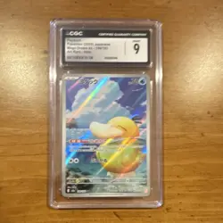 Pokemon Psyduck Art Rare Holo 70 HP 199/193 Mega Dream Ex TCG Card - Image 1