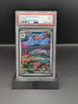 Gloom 198/197 PSA 9 Obsidian Flames Pokemon Card - Image 1