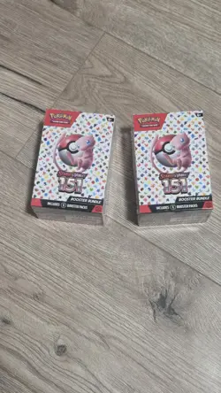 2 X Pokemon Scarlet & Violet 151 Booster Bundles SEALED TCG English (TWO) - Image 1