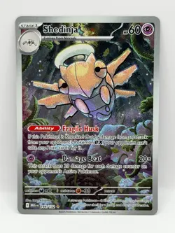Shedinja 144/132 Mega Evolution NM Illustration Rare Pokemon TCG - Image 1