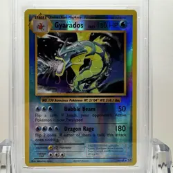 2016 Pokemon XY: Evolutions Gyarados Reverse Holo Foil #34/108 - PSA 8 NM - MINT - Image 3